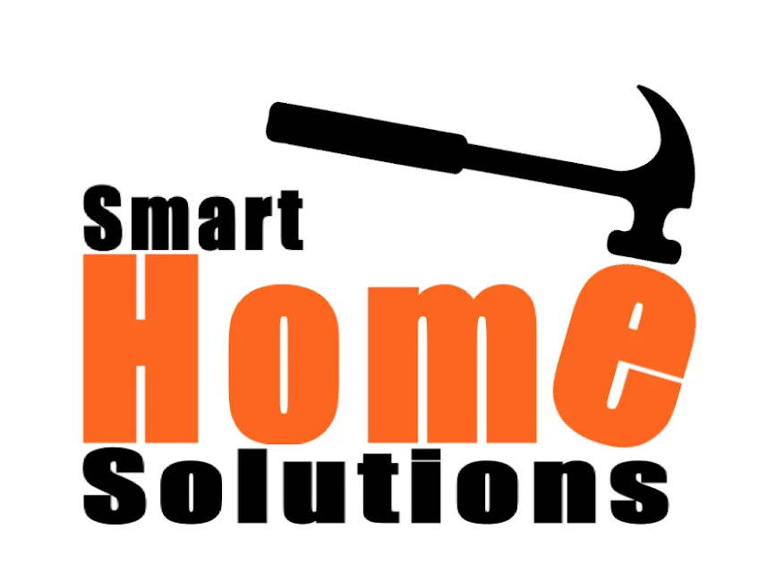 Smart Home Solutions logo with a hammer graphic, representing foundation repairs in Edmonton
